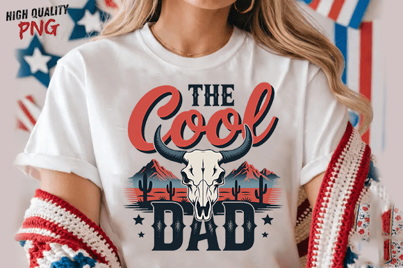 Cool Dad SVG for Graphics and T-Shirt Designs