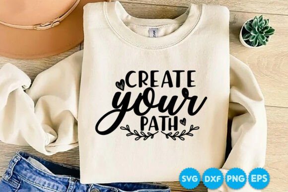 Create Your Path SVG Design: A Graphic Designer’s Take on T-Shirt Graphics